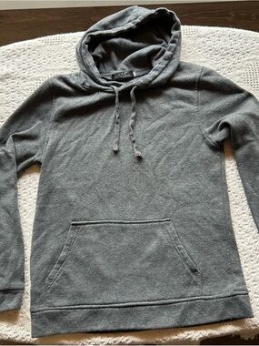 Kids Cozy Gray Hooded Sweatshirt - Casual Pullover